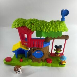 Fisher Price Little People Swing & Share Treehouse Playset